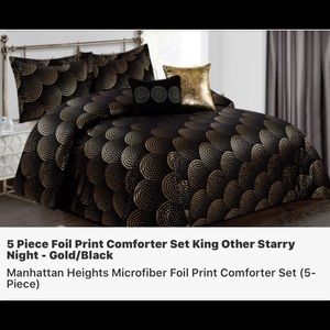 5 Piece Manhattan Heights Comforter Set